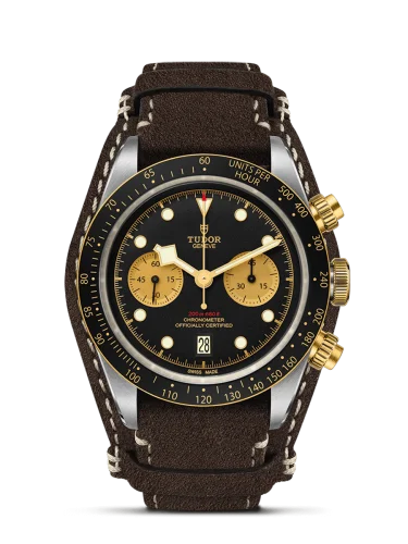 Heritage Black Bay Chronograph S&G / Black / Bund