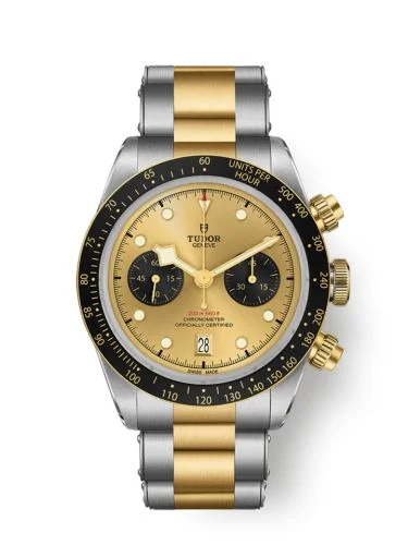 Heritage Black Bay Chronograph S&G / Champagne / Bracelet
