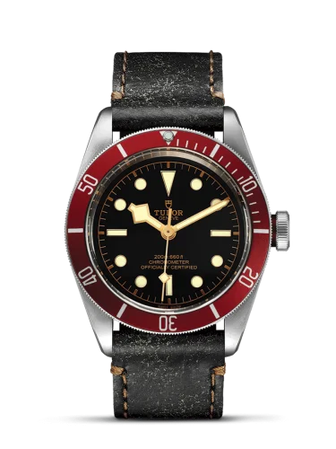 Heritage Black Bay Red Manufacture / Strap