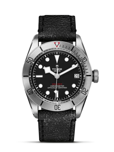Heritage Black Bay Steel Manufacture / Strap