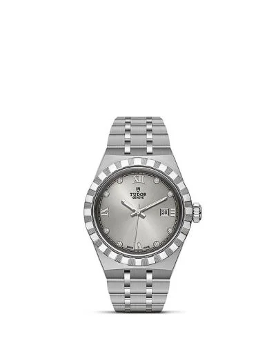 Royal Date 28 Stainless Steel / Silver - Diamond