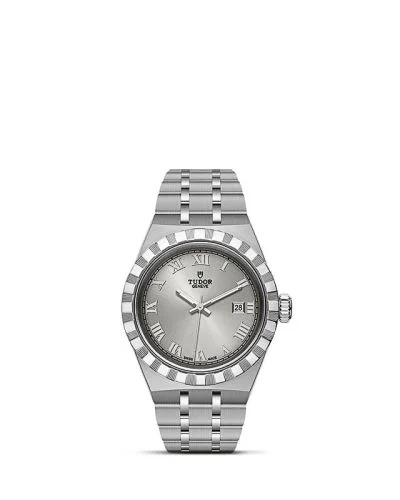 Royal Date 28 Stainless Steel / Silver - Roman