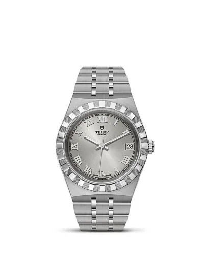 Royal Date 34 Stainless Steel / Silver - Roman