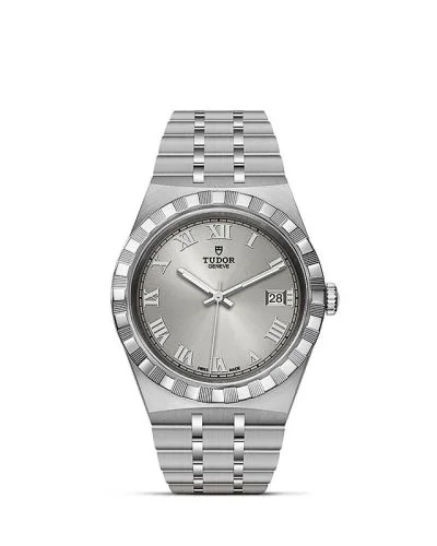 Royal Date 38 Stainless Steel / Silver - Roman