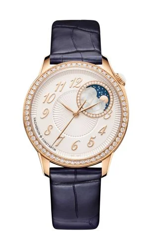 Égérie Moonphase 37 Pink Gold - Diamond / Silver