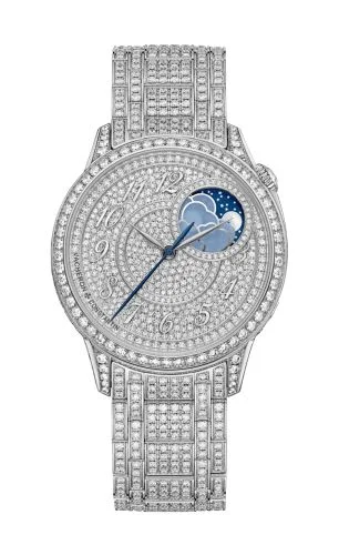 Égérie Moonphase 37 White Gold - Diamond / Diamond / Bracelet