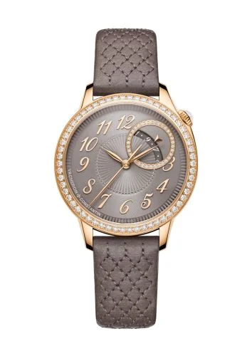 Égérie Self-Winding 35 Pink Gold - Diamond / Taupe