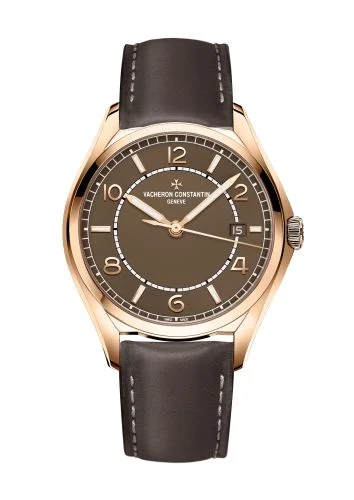 FiftySix Self-Winding Pink Gold / Brown