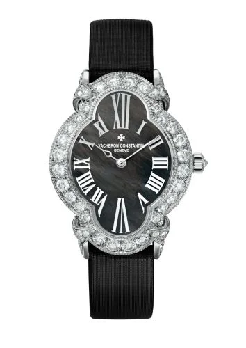 Heures Créatives Romantique White Gold - Diamond / Black MOP