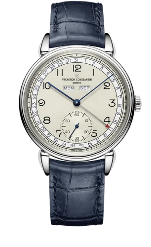 Historiques Triple Calendrier 1942 Stainless Steel / Silver / Blue