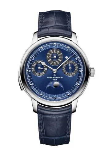Les Cabinotiers Minute Repeater Perpetual Calendar White Gold / Blue