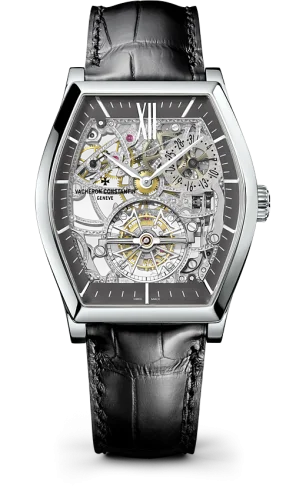 Malte Tourbillon Skeleton Platinum / Anthracite