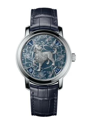 Métiers d'Art The Legend of the Chinese Zodiac Year of the Dog Platinum