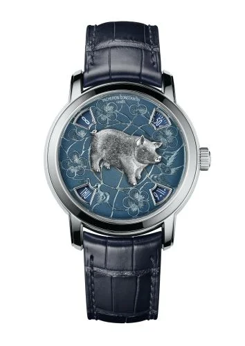 Métiers d'Art The Legend of the Chinese Zodiac Year of the Pig Platinum