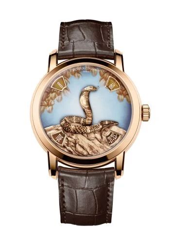 Métiers d'Art The Legend of the Chinese Zodiac Year of the Snake Pink Gold