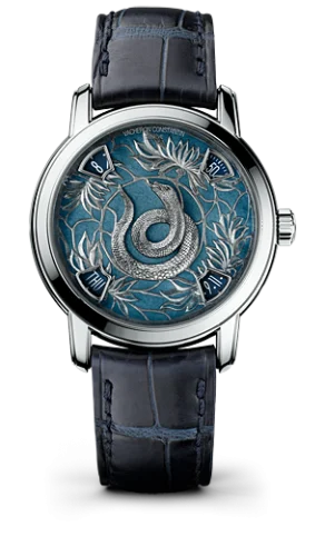 Métiers d'Art The Legend of the Chinese Zodiac Year of the Snake Platinum