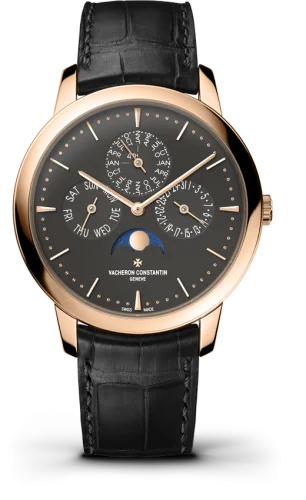 Patrimony Perpetual Calendar Pink Gold / Anthracite