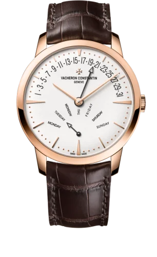 Patrimony Retrograde Day-Date Pink Gold / Silver