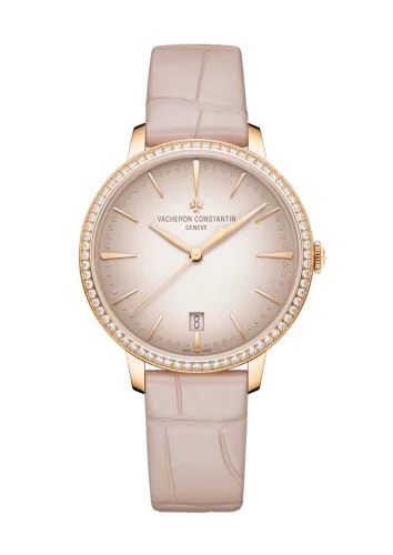 Patrimony Self-Winding 36.5 Rose Gold - Diamond / Pink
