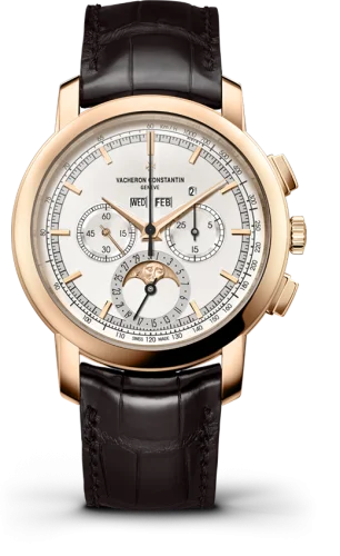 Traditionnelle Chronograph Perpetual Calendar Pink Gold / Silver