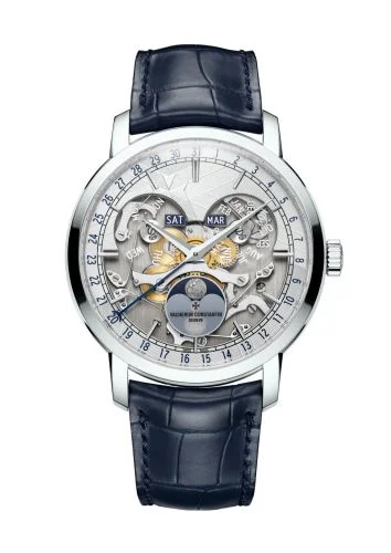 Traditionnelle Complete Calendar Openface Platinum / 170th Anniversary