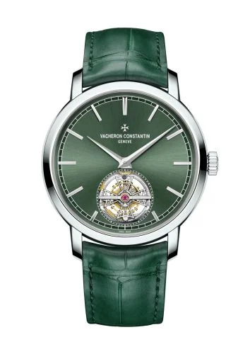 Traditionnelle Tourbillon Platinum / Green