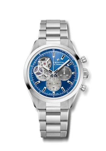 Chronomaster Open Stainless Steel / Blue / Boutique Edition