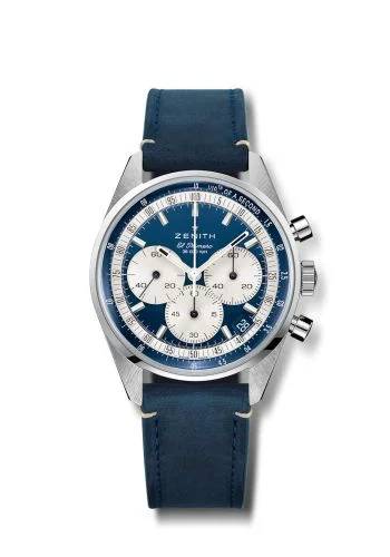 Chronomaster Original Stainless Steel / Blue / Strap / Boutique Edition