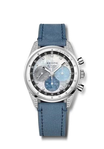 Chronomaster Original Stainless Steel / Diamond / MOP / Strap