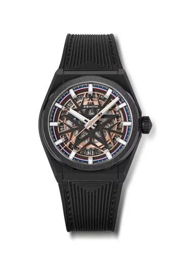 Defy Classic 41mm Black Ceramic / Fusalp