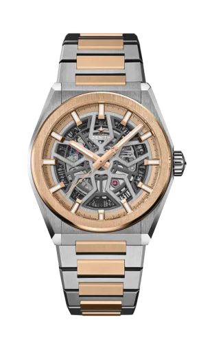 Defy Classic 41mm Titanium / Rose Gold / Bracelet