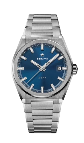 Defy Classic Titanium / Blue / Bracelet