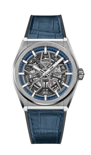 Defy Classic Titanium / Skeleton / Alligator