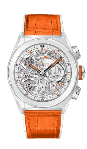 Defy El Primero 21 Ceramic / Skeleton / Fabric / Swizz Beatz