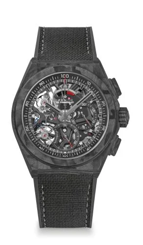 Defy El Primero 21 Full Carbon / Skeleton / Rubber