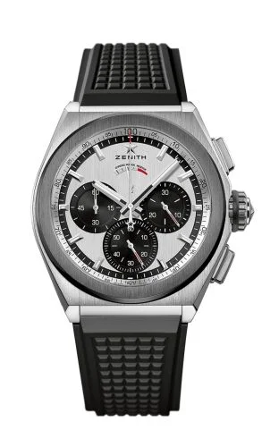Defy El Primero 21 Titanium / Ceramic / Silver Panda / Rubber
