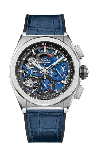 Defy El Primero 21 Titanium / Skeleton / Alligator