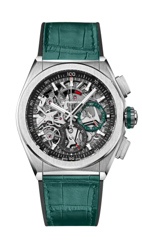Defy El Primero 21 Titanium / Skeleton / Alligator / Vendôme Limited Edition