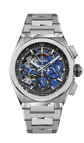 Defy El Primero 21 Titanium / Skeleton / Bracelet
