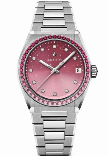 Defy Midnight Stainless Steel / Pink Ribbon