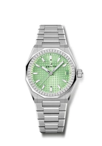 Defy Skyline 36 Stainless Steel - Diamond / Green