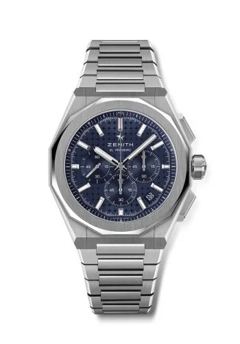 Defy Skyline Chrono Stainless Steel / Blue