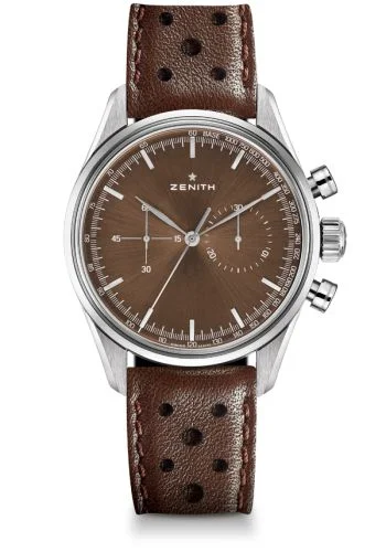 El Primero 146 Stainless Steel / Brown