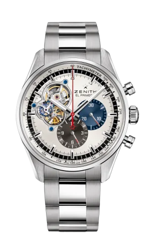 El Primero Chronomaster Open Stainless Steel / Silver 1969 / Bracelet