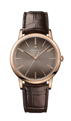 Elite Classic Rose Gold / Brown / Alligator