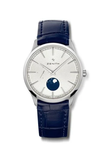 Elite Moon Phase 40 Stainless Steel / Silver
