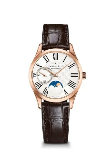 Elite Ultra Thin Lady Moonphase Rose Gold / Roman