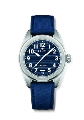 PILOT Automatic Stainless Steel / blue / Boutique Edition