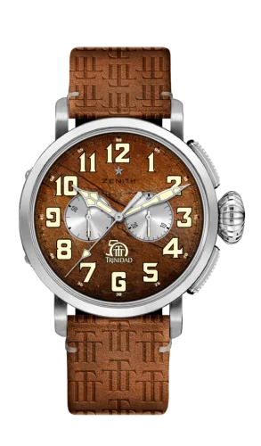 Pilot Type 20 Chronograph Trinidad 50th Anniversary Edition White Gold