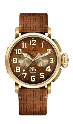 Pilot Type 20 Chronograph Trinidad 50th Anniversary Edition Yellow Gold